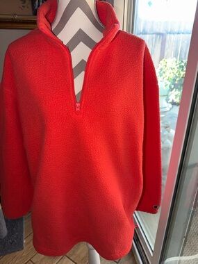 Champion Men's Bright Half-Zip Fleece Pullover large nwt